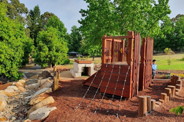 Natural playgrounds for school blue mountains