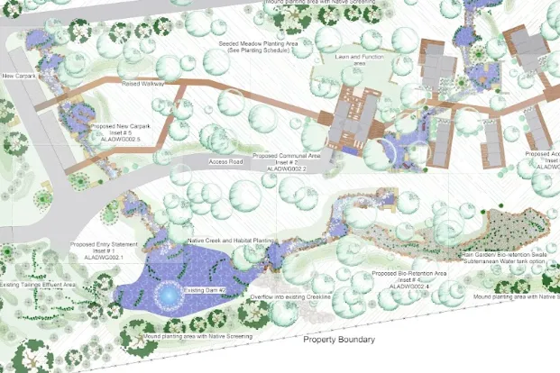 Winery landscape designer blue mountains