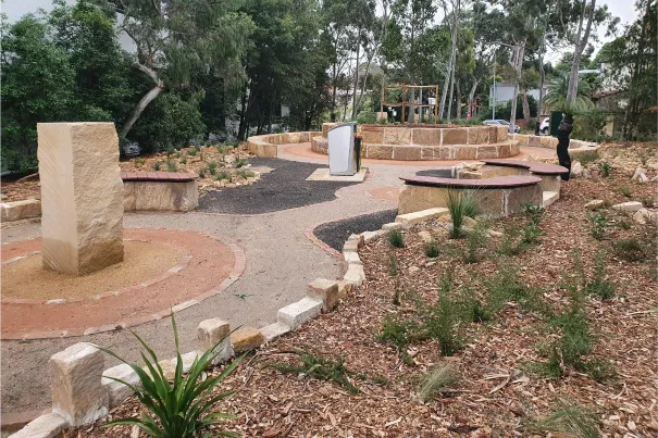 native plant landscape design leura