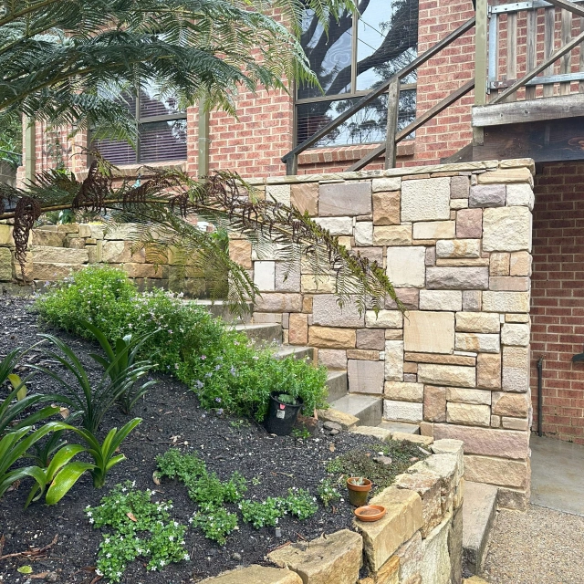 Blackheath retaining wall