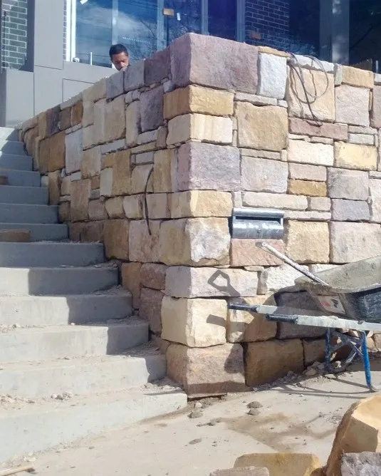 Ironstone Retaining Wall Construction Blue Mountains