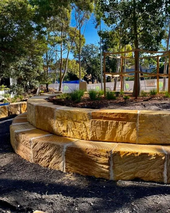 Retaining Walls for Parks for Blue Mountains