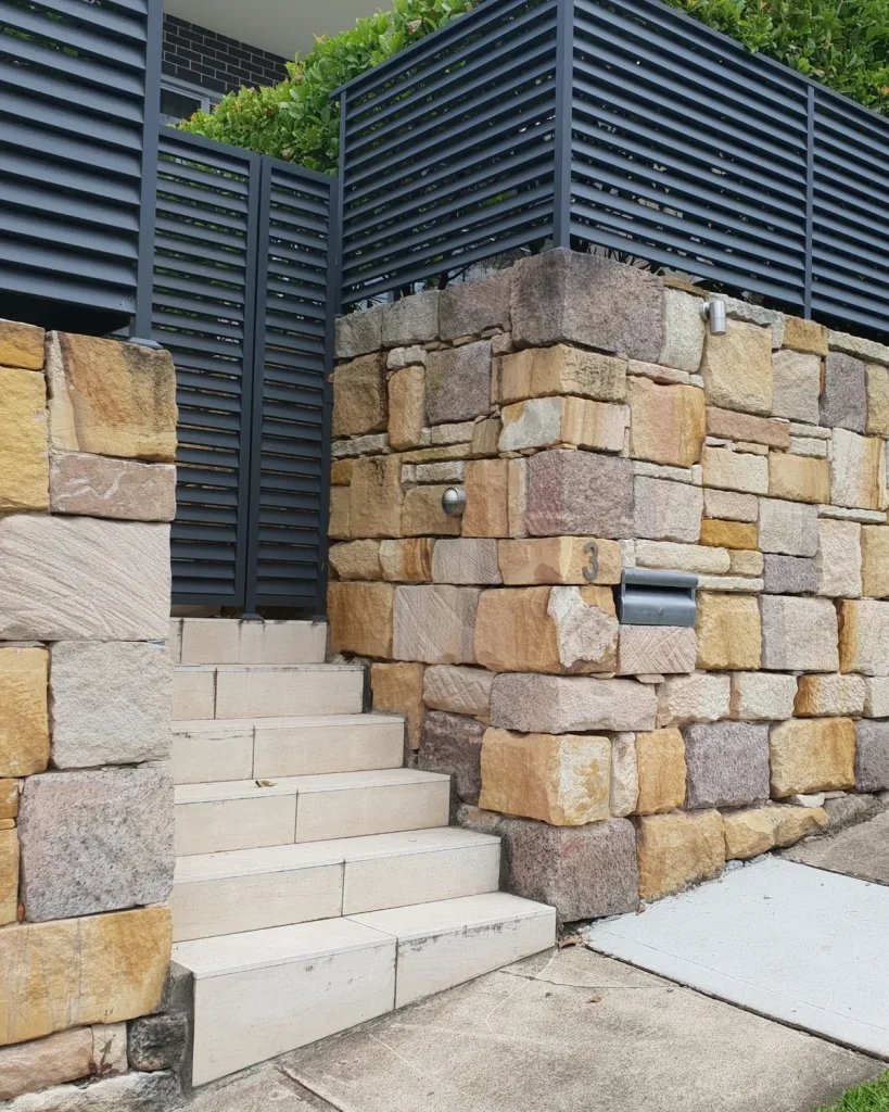 Sandstone Retaining Walls Blackheath