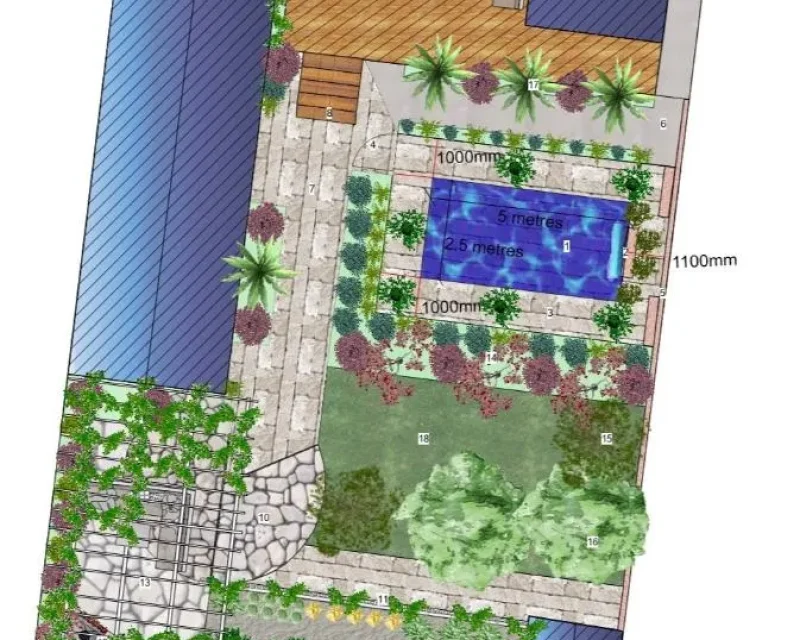 163 Doncaster Avenue-Kensington- andscape Concept Plan