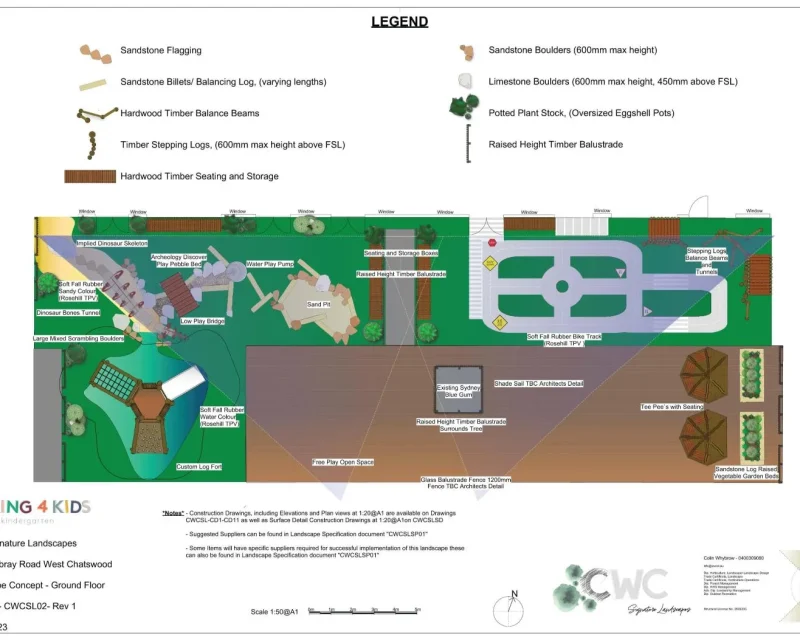 401 Mowbray Road Chatswood- Landscape Concept-Ground Floor 1
