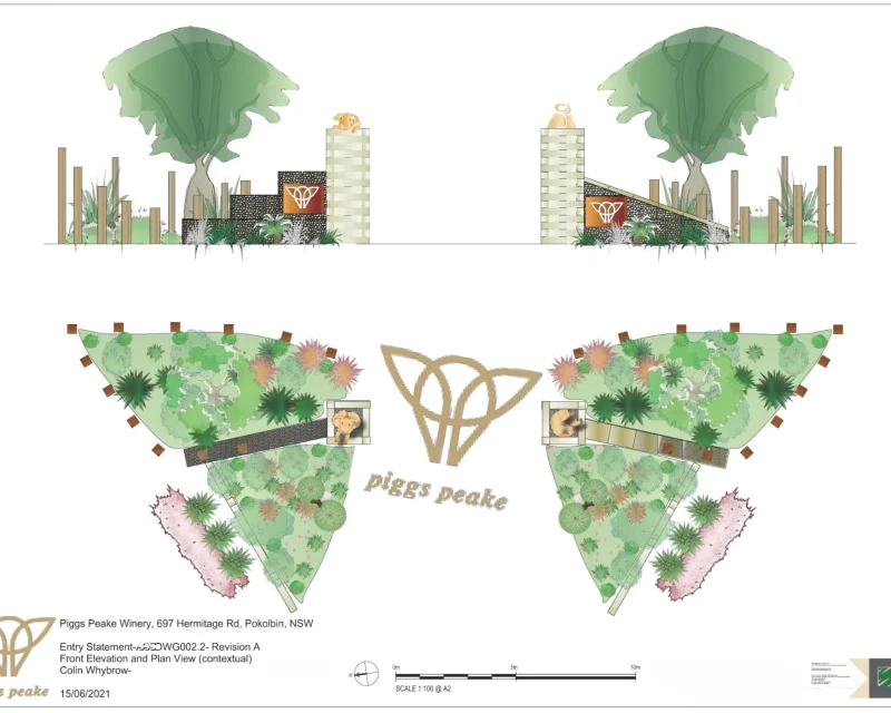 Front yard Contextural Plan View