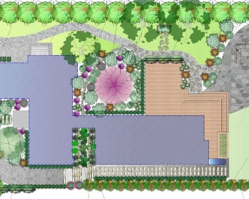 Albert St Leura- Landscape Concept Plan