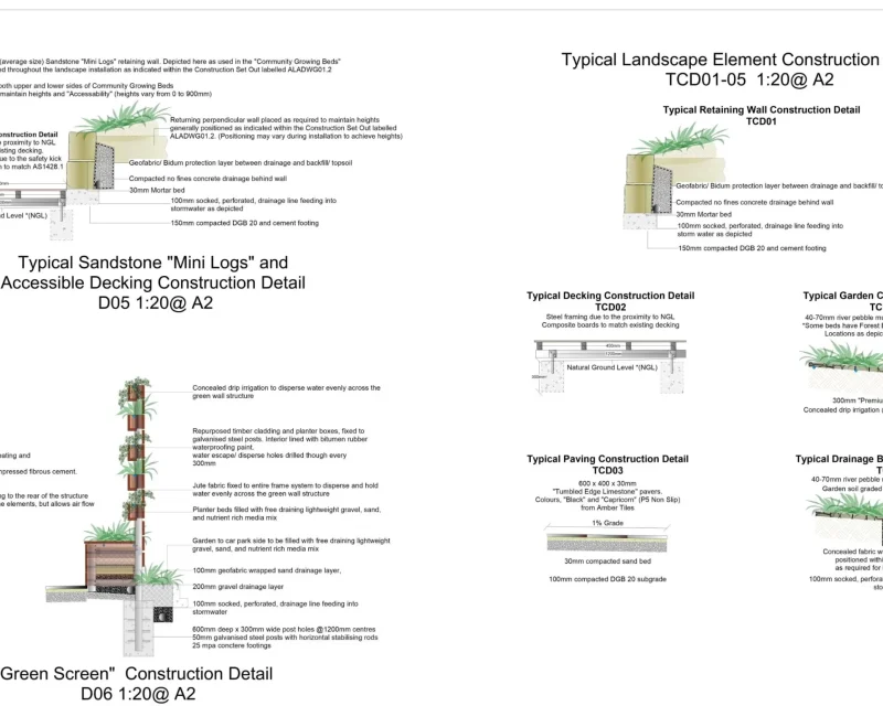 Art and TAS Student Connection Space_Construction Details