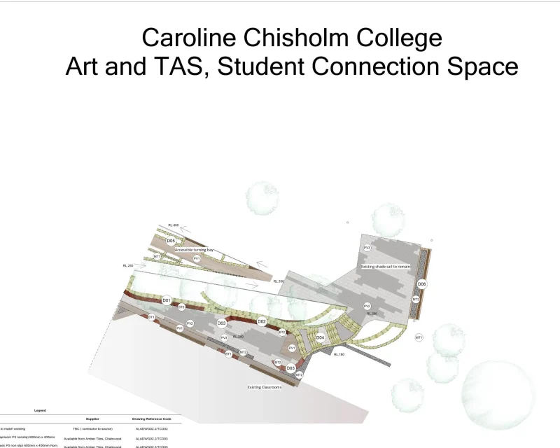 Caroline Chisholm School Materials Schedule