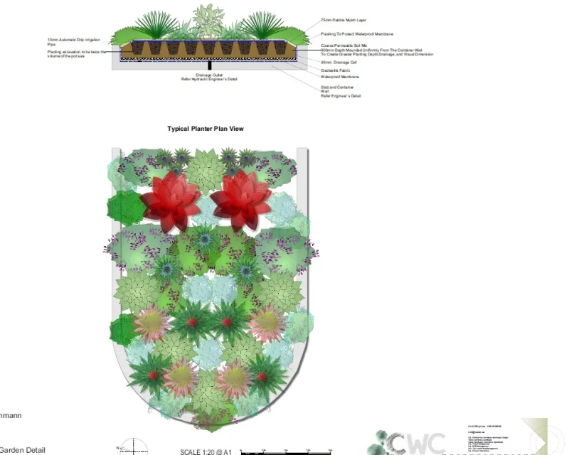 Bellevue Hill Basic Landscape Concept Details
