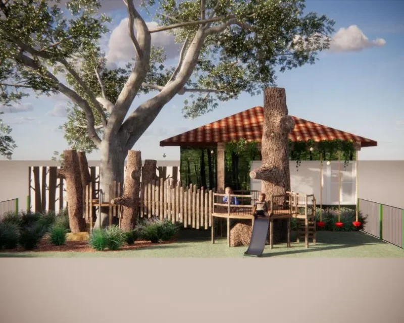 Cafe Landscape Concept Plan