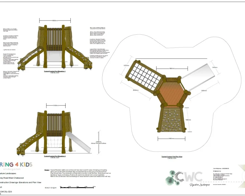 Mowbray Road Costruction Details Custom Fort