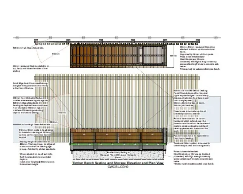 Mowbray Road Costruction Details Custom Seating